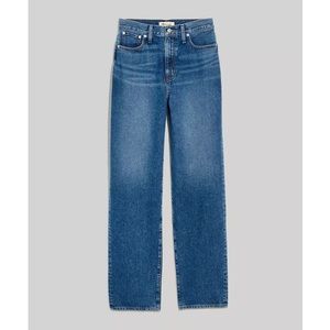 NWT Madewell 30 Tall Baggy Straight Jeans